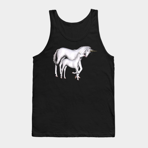 Unicorn love Tank Top by Well well well
